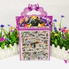 Change into cartoon double-layer bubble stickers for children Application Scenario